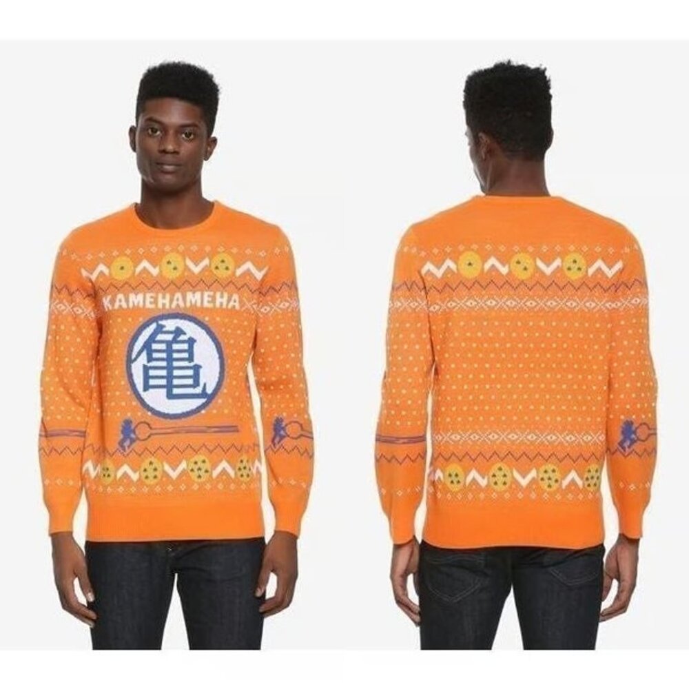 Dragon ball z goku ugly Christmas sweater. Unisex sizing L